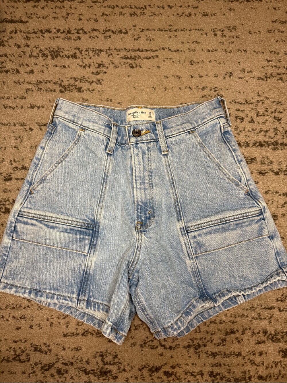 A&F Dad Short High Rise Curve Love